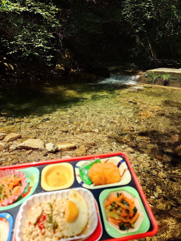 好きな場所でお弁当🍱サムネイル