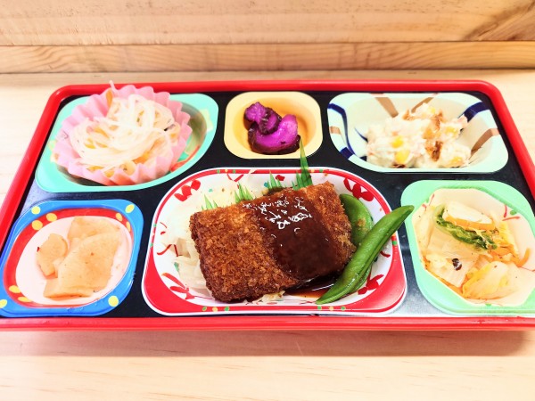 ハムカツ♡ポテトサラダ🥗春雨コンソメ煮サムネイル