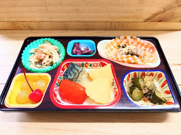 さばとじゃがいものカレー煮🍛きゅうりの土佐煮♡高菜ビーフン🌾トマトの旨ドレサラダ🥗サムネイル