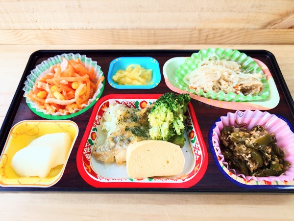 たらのカレーマヨ🍛ピーマンのおかか和え🫑煮春雨♡人参のハニーマスタードサラダ🥗サムネイル